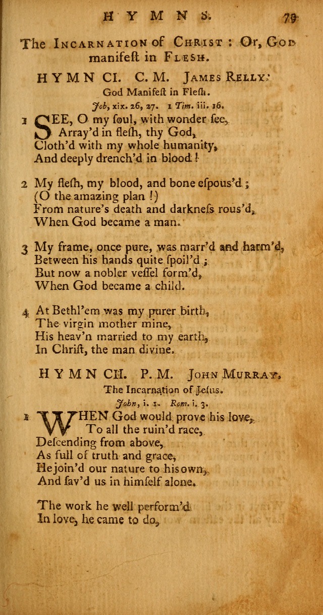 Psalms, Hymns and Spiritual Songs: selected and original, designed for the use of the Church Universal in public and private devotion page 79