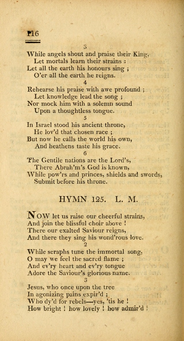 Psalms, Hymns and Spiritual Songs: selected and designed for the use of  the church universal, in public and private devotion; with an appendix, containing the original hymns omitted in the last ed. page 118