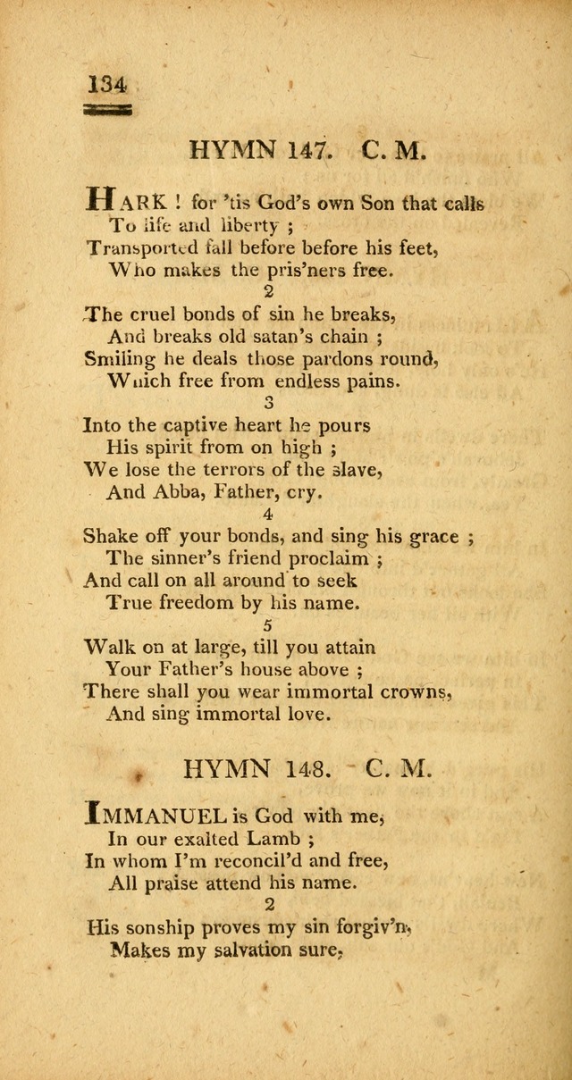 Psalms, Hymns and Spiritual Songs: selected and designed for the use of  the church universal, in public and private devotion; with an appendix, containing the original hymns omitted in the last ed. page 136