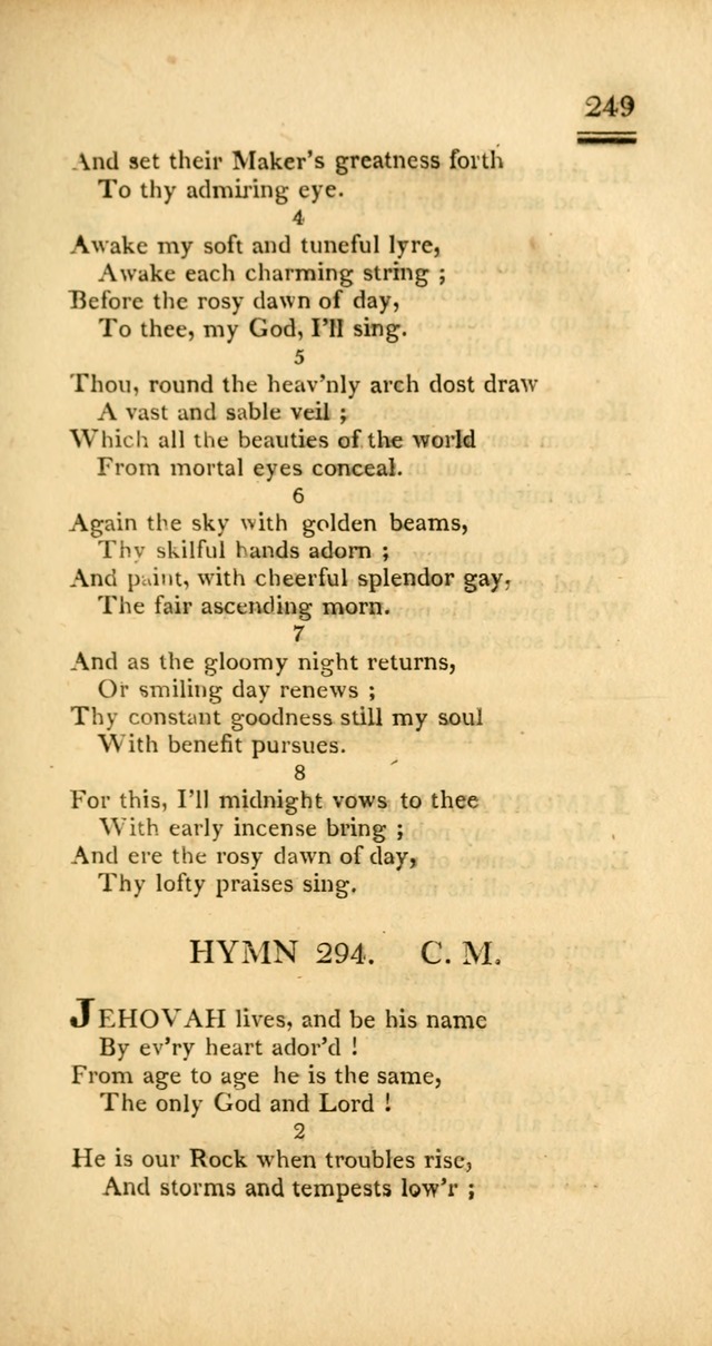 Psalms, Hymns and Spiritual Songs: selected and designed for the use of  the church universal, in public and private devotion; with an appendix, containing the original hymns omitted in the last ed. page 251