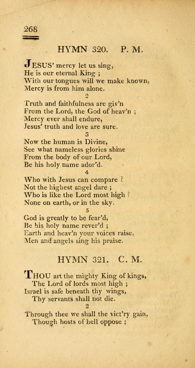 Psalms, Hymns and Spiritual Songs: selected and designed for the use of  the church universal, in public and private devotion; with an appendix, containing the original hymns omitted in the last ed. page 270