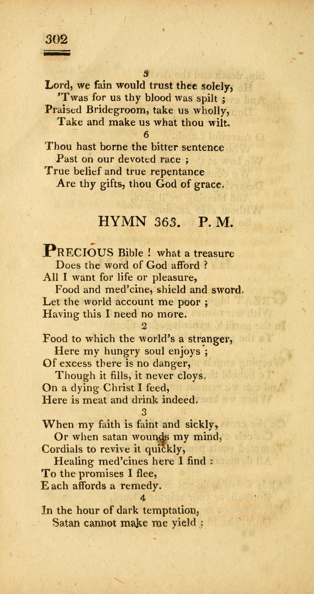 Psalms, Hymns and Spiritual Songs: selected and designed for the use of  the church universal, in public and private devotion; with an appendix, containing the original hymns omitted in the last ed. page 304