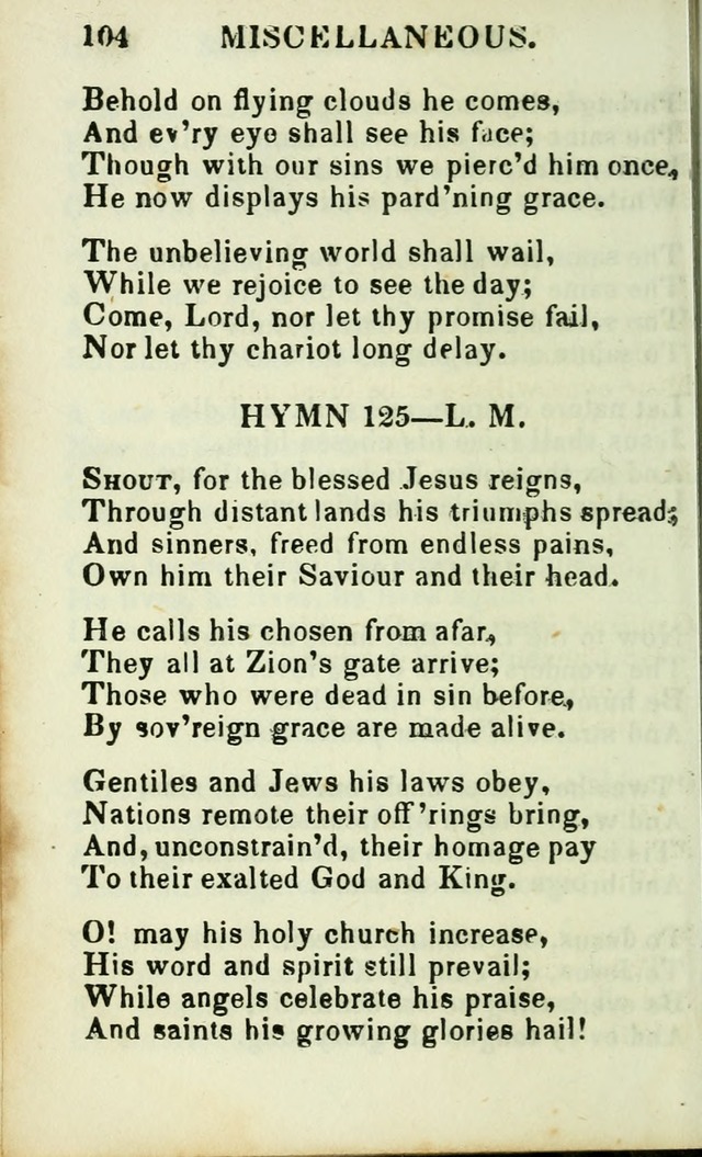 Psalms, Hymns and Spiritual Songs, Original and Selected. (14th stereotype ed.) page 360