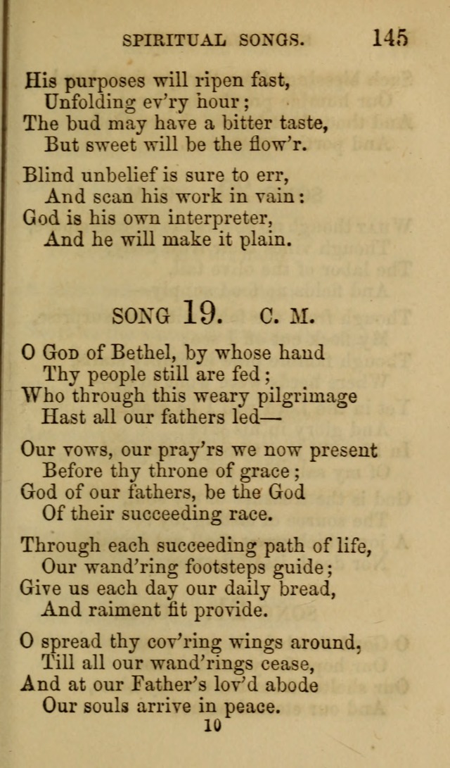 Psalms, Hymns and Spiritual Songs, Original and Selected. (7th ed.) page 145