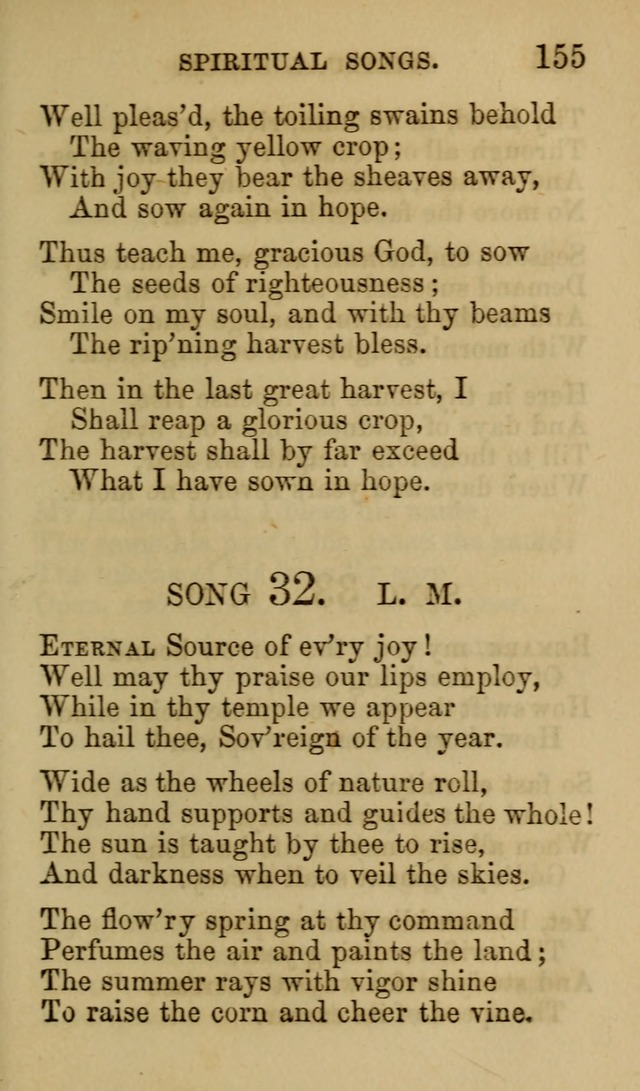 Psalms, Hymns and Spiritual Songs, Original and Selected. (7th ed.) page 155