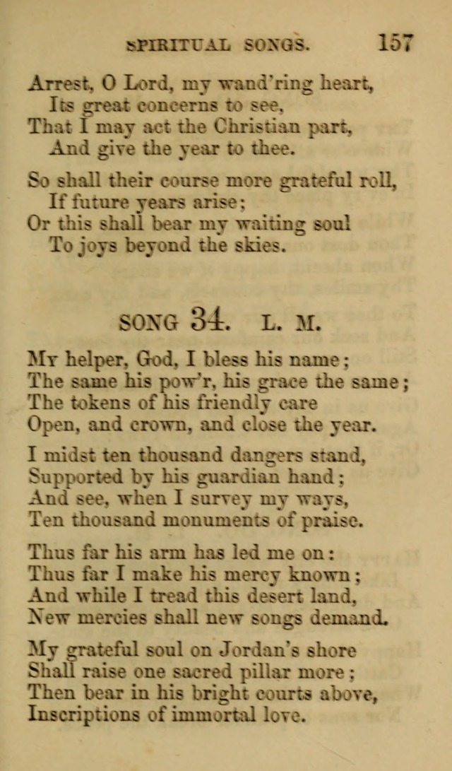 Psalms, Hymns and Spiritual Songs, Original and Selected. (7th ed.) page 157