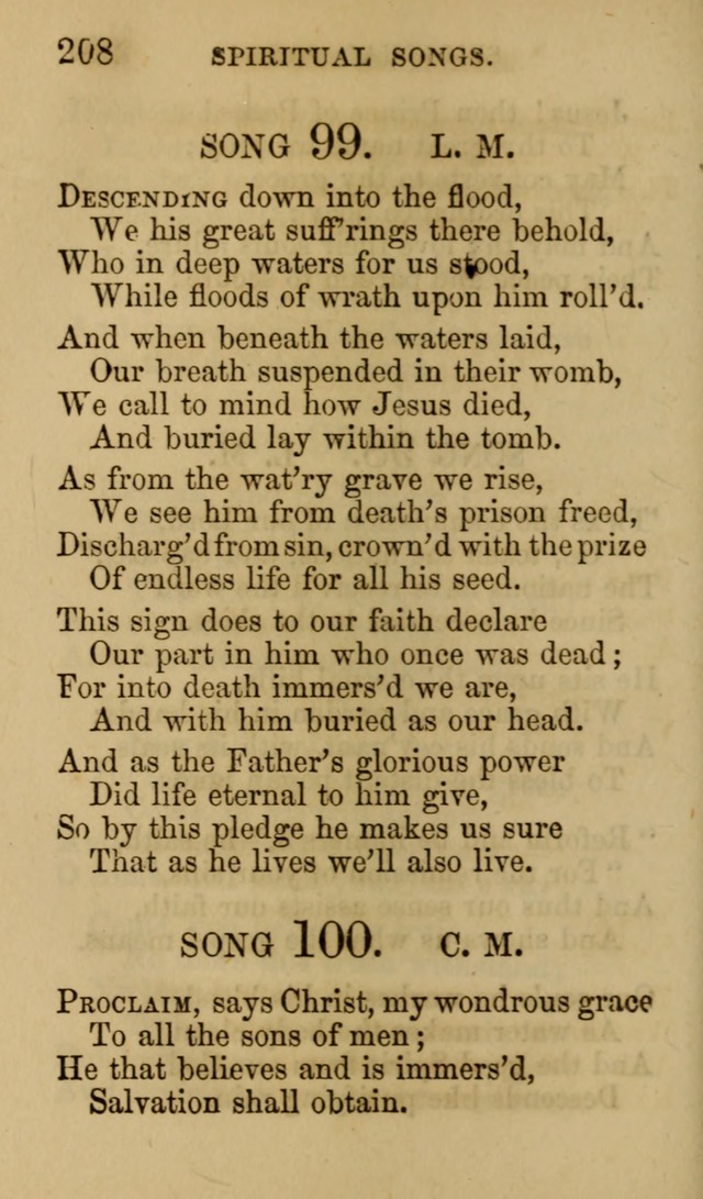 Psalms, Hymns and Spiritual Songs, Original and Selected. (7th ed.) page 208
