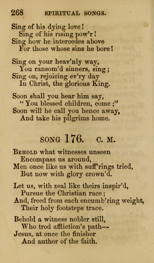 Psalms, Hymns and Spiritual Songs, Original and Selected. (7th ed.) page 268