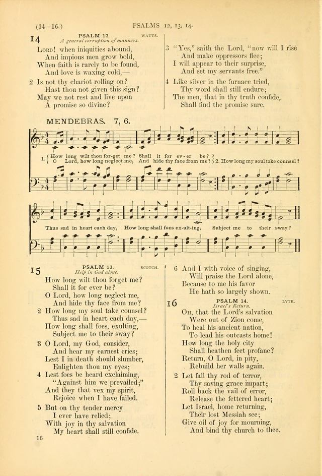 Psalms and Hymns and Spiritual Songs: a manual of worship for the church of Christ page 16