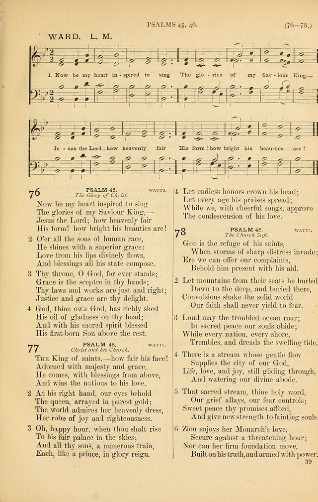 Psalms and Hymns and Spiritual Songs: a manual of worship for the church of Christ page 39
