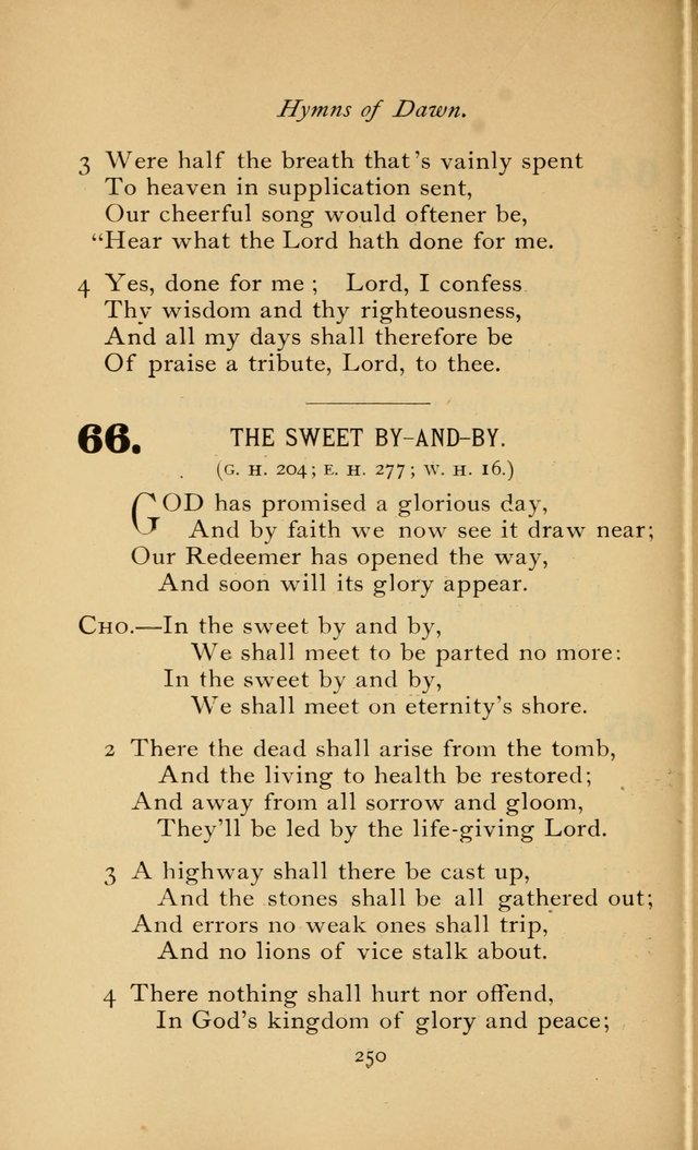 Poems and Hymns of Dawn page 257