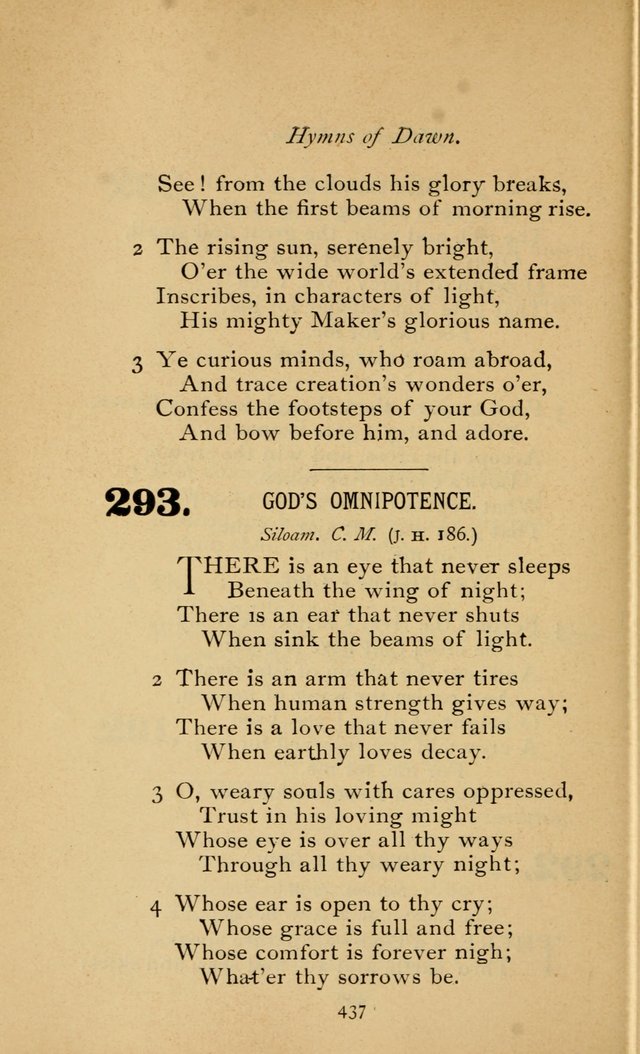 Poems and Hymns of Dawn page 443