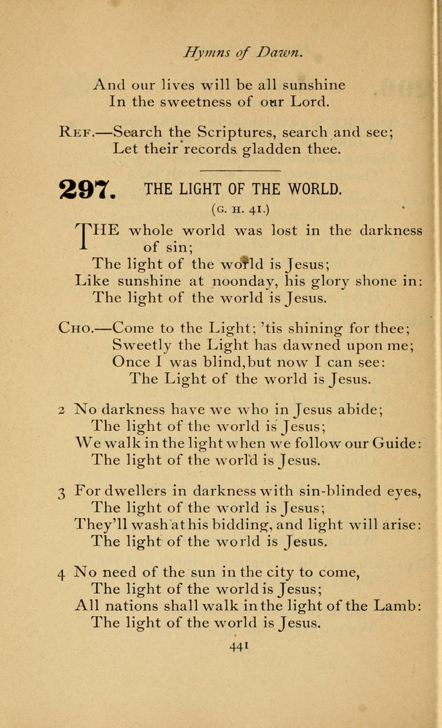 Poems and Hymns of Dawn page 447