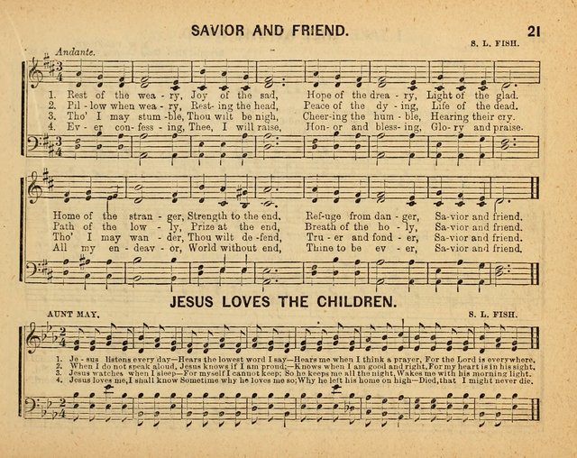 Precious Jewels: for Sabbath schools and praise meetings, and the home circle page 21