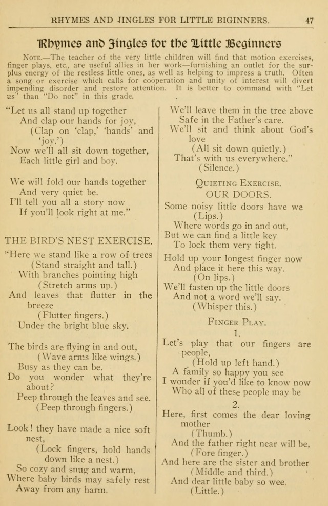 The Primary and Junior Hymnal page 299