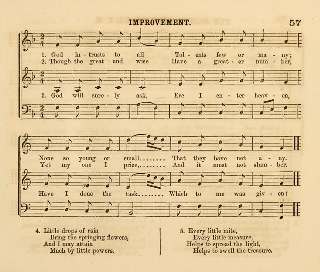 The Presbyterian Juvenile Psalmodist page 57