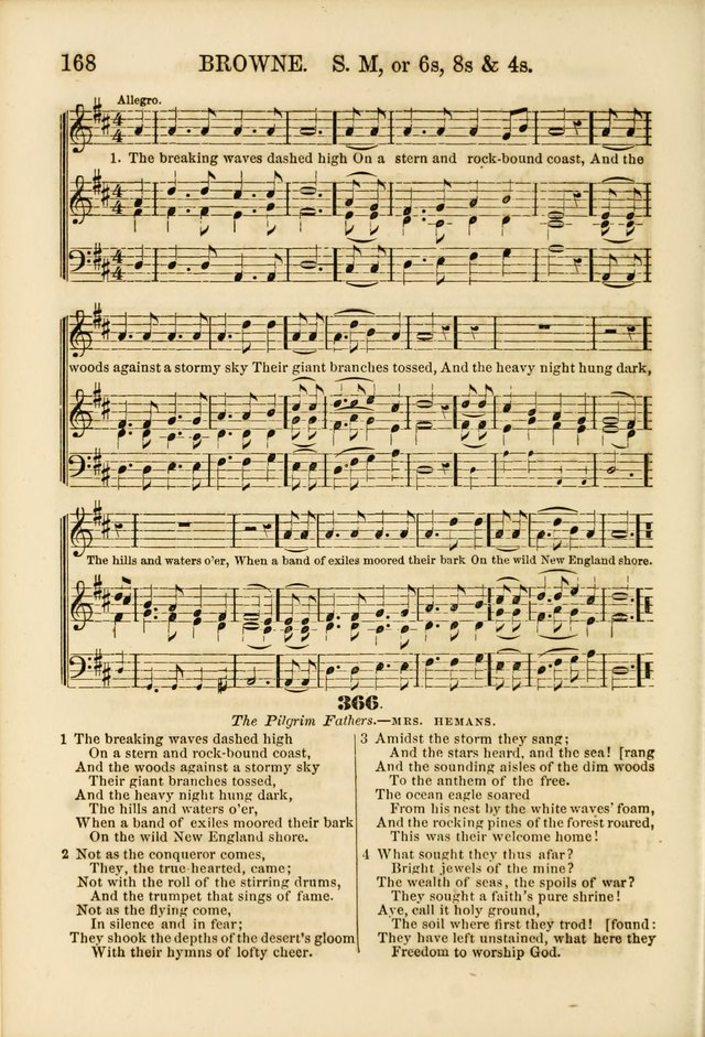 The Psalms of Life: A Compilation of Psalms, Hymns, Chants, Anthems, &c. Embodying the Spiritual, Progressive and Reformatory Sentiment of the Present Age page 168