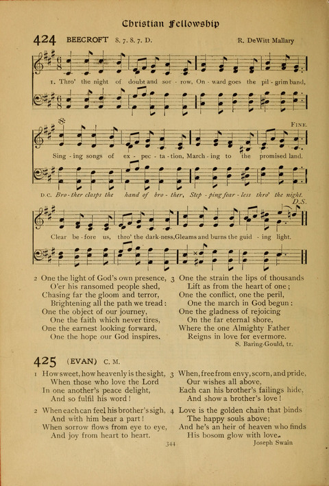 The Primitive Methodist Church Hymnal: containing also selections from scripture for responsive reading page 276