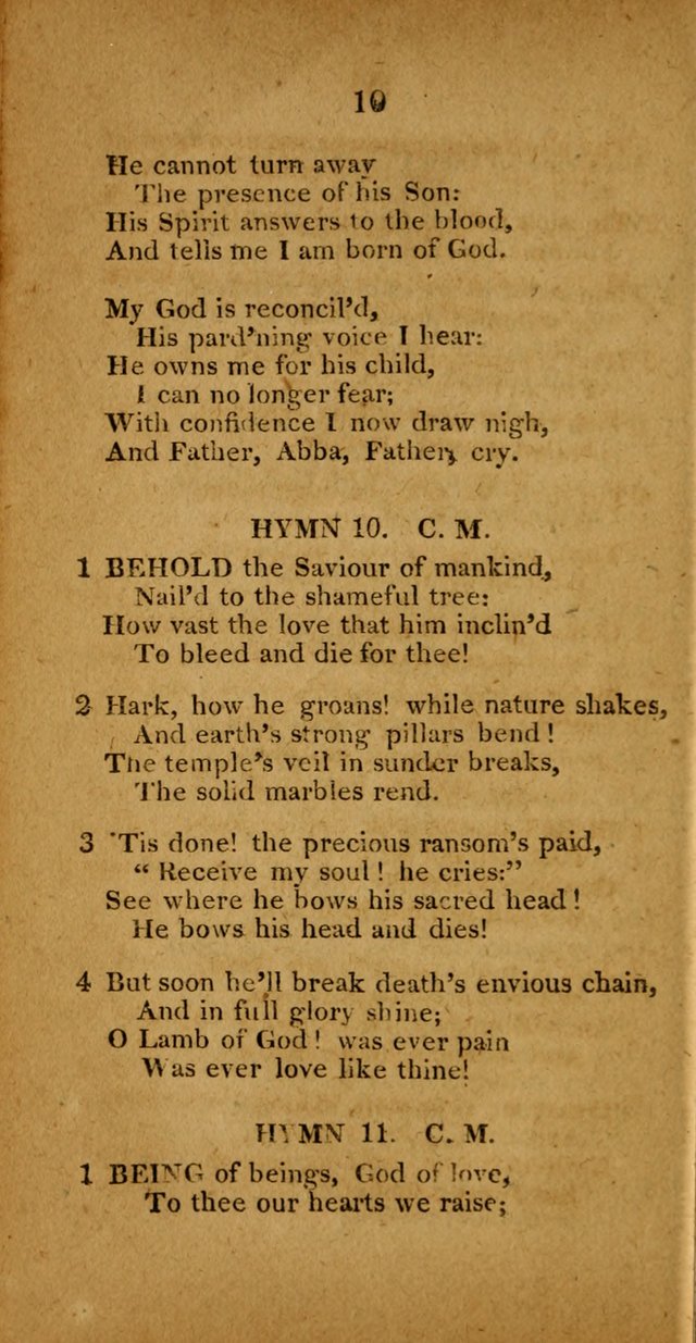 Public, Parlour, and Cottage Hymns. A New Selection page 10