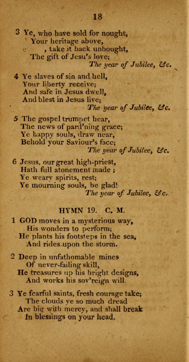 Public, Parlour, and Cottage Hymns. A New Selection page 18