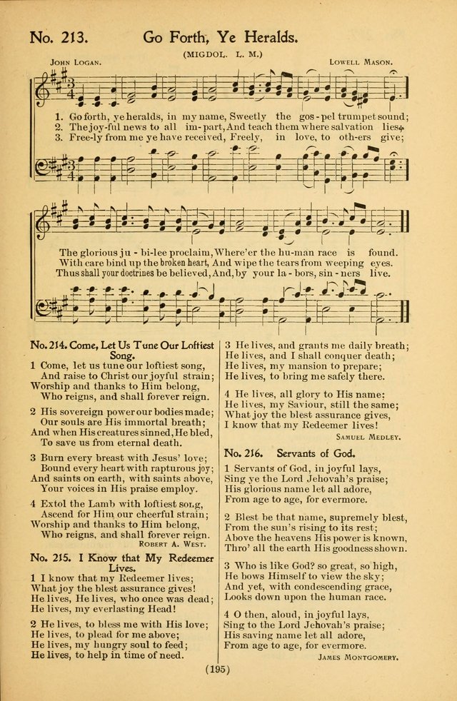 Praise and Promise: for use in Sunday-schools, prayer meetings, revivals, young people