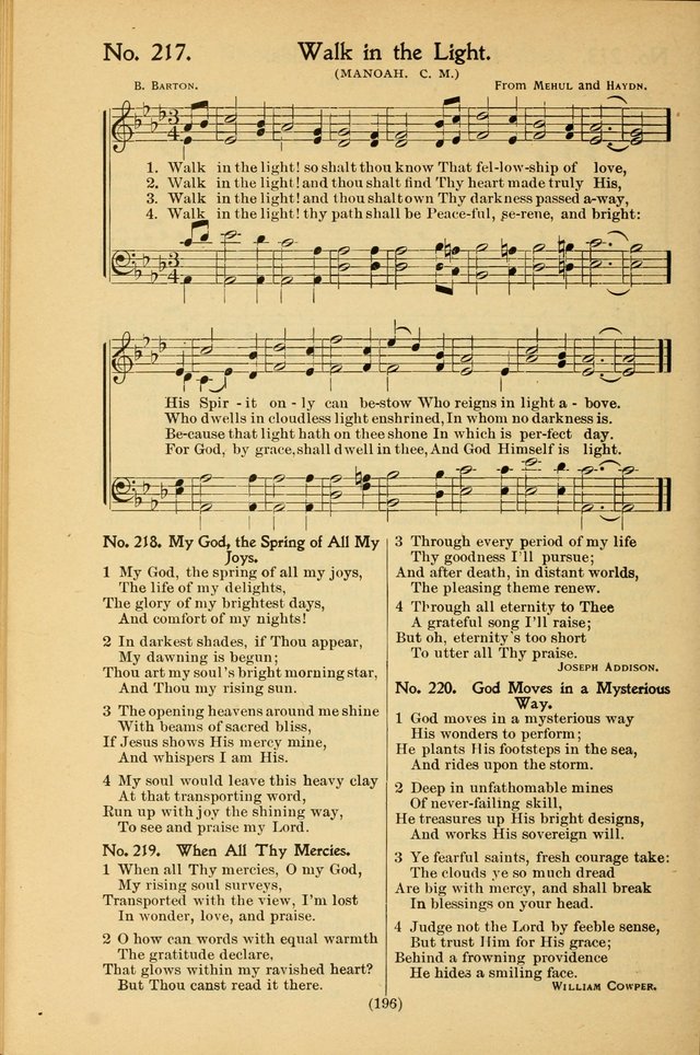 Praise and Promise: for use in Sunday-schools, prayer meetings, revivals, young people