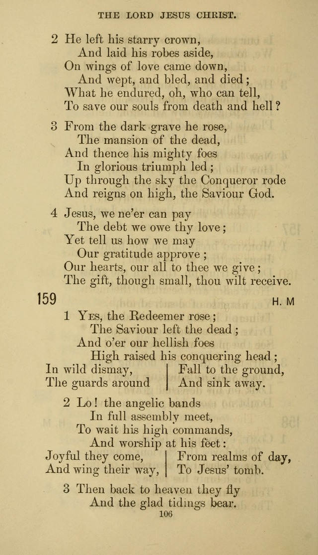 The Presbyterian Hymnal page 106