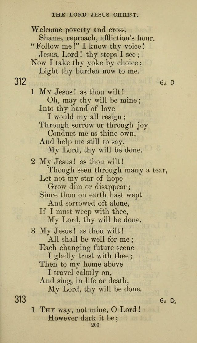 The Presbyterian Hymnal page 203