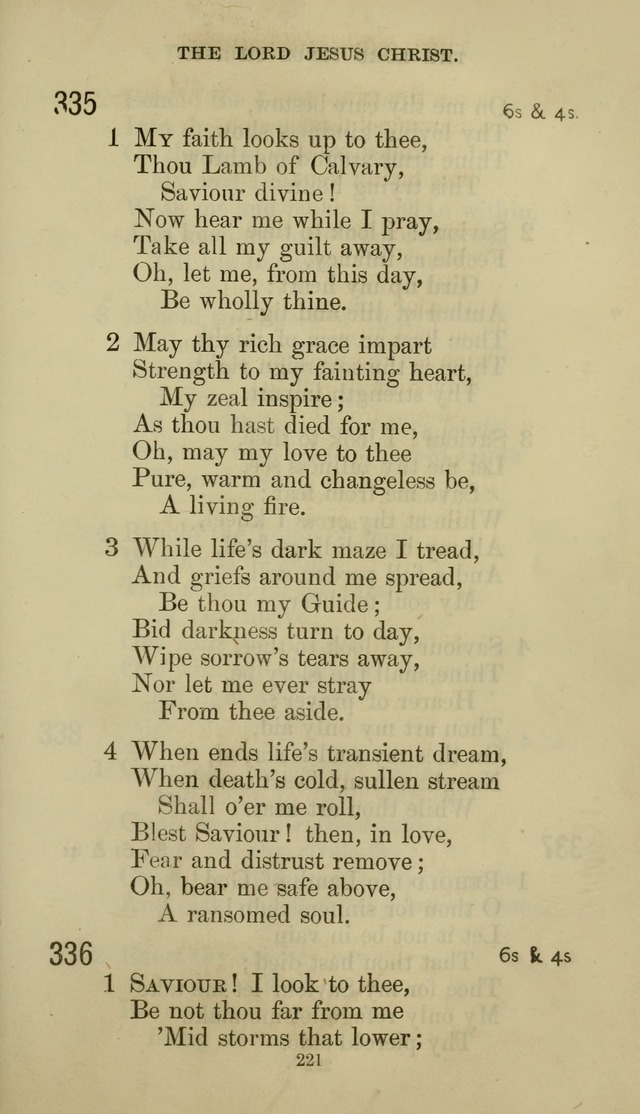 The Presbyterian Hymnal page 221