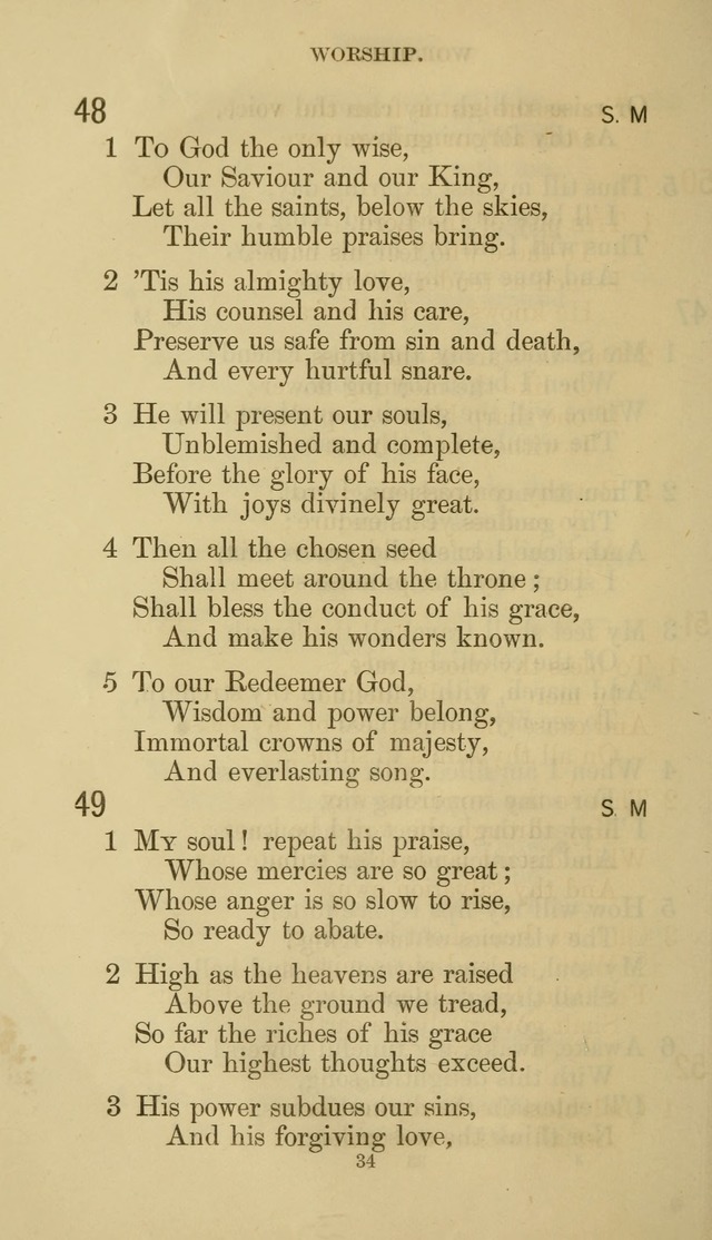 The Presbyterian Hymnal page 34