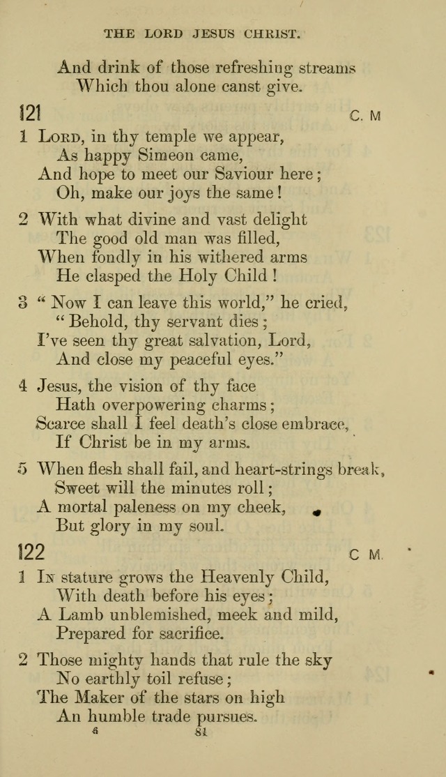 The Presbyterian Hymnal page 81