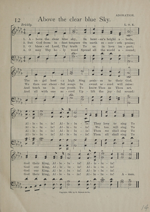 Praise in Song: for the Sunday school, the prayer meeting and the home page 9