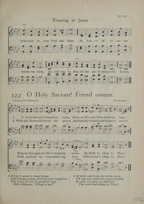 Praise in Song: for the Sunday school, the prayer meeting and the home page 97