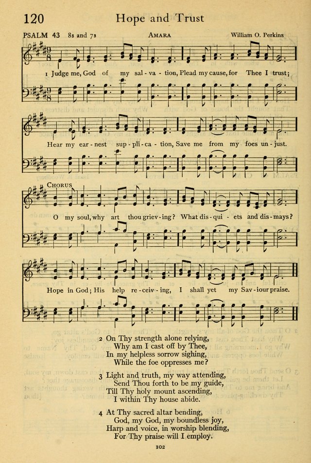 The Psalter: with responsive readings page 102