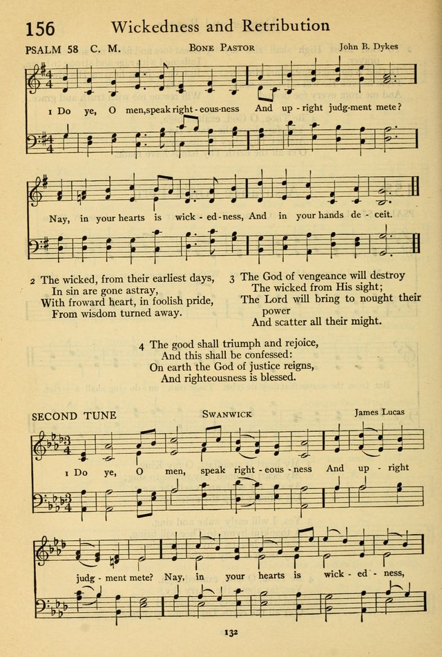 The Psalter: with responsive readings page 132
