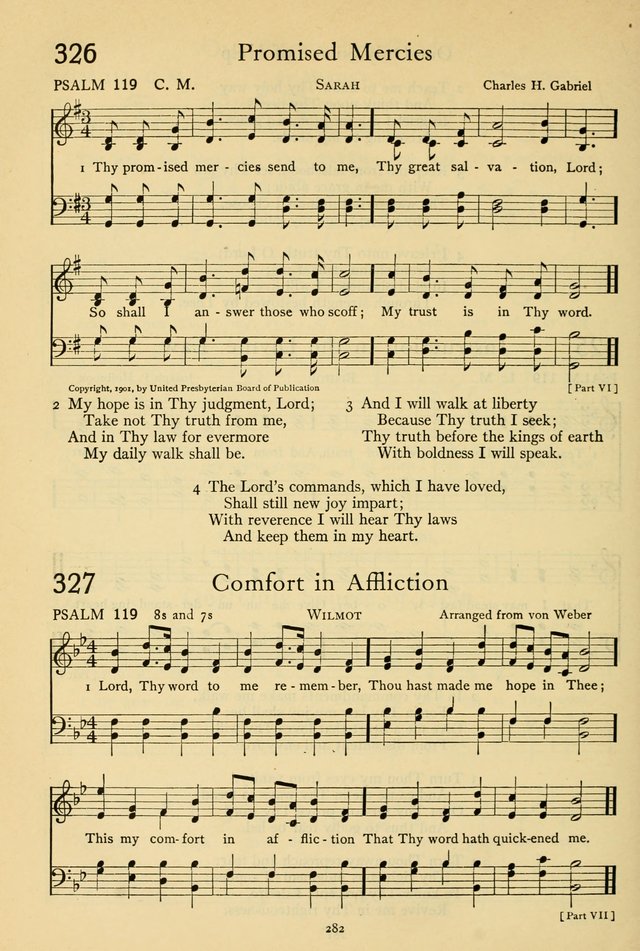 The Psalter: with responsive readings page 284