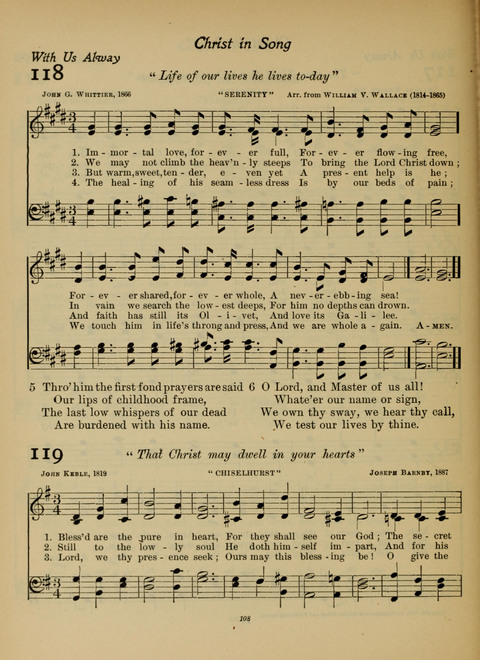 Pilgrim Songs (Number Two) page 108