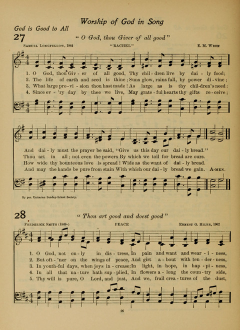 Pilgrim Songs (Number Two) page 26