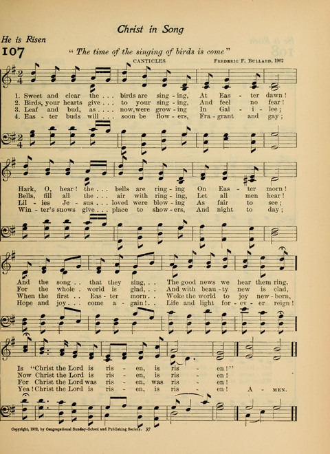 Pilgrim Songs (Number Two) page 97