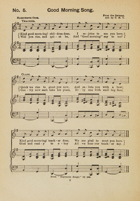 Primary Songs No. 3: for the primary department in the Sunday school, and for use in the home page 4