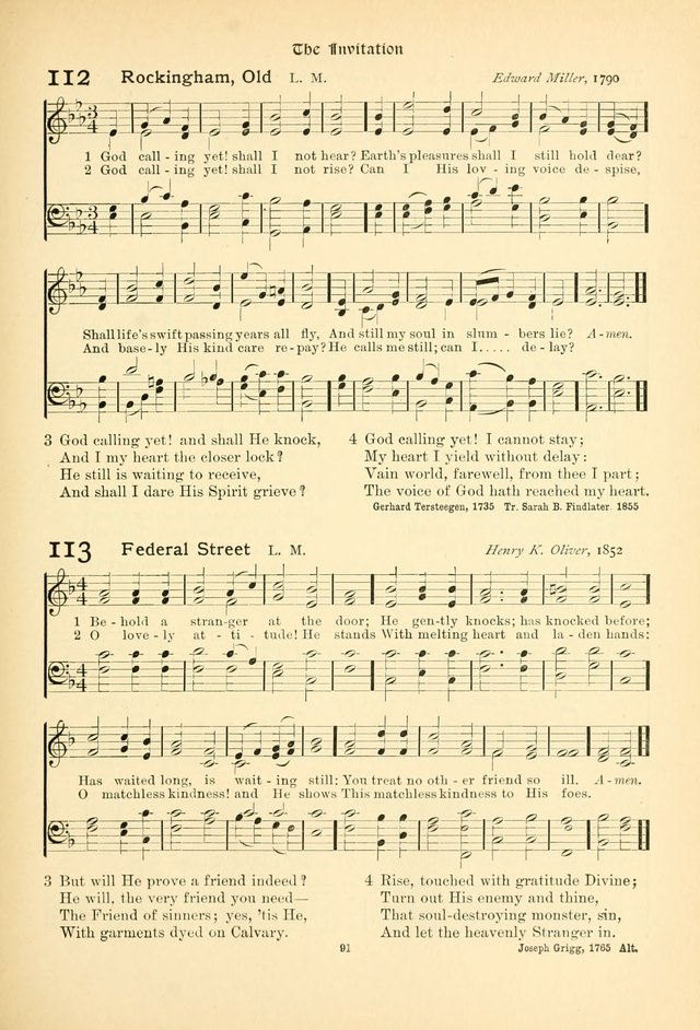 Praise Songs: a Collection of Hymns and Tunes page 104