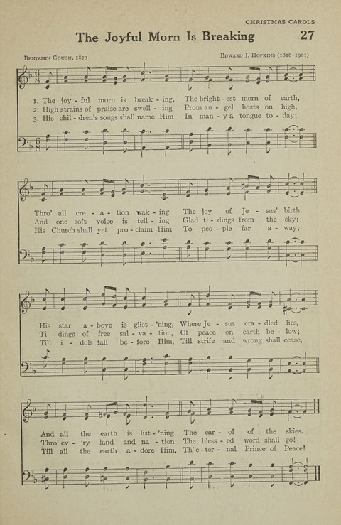 The Parish School Hymnal page 25