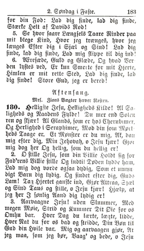 Psalmebog, udgiven af Synoden for den norske evangelisk-lutherske Kirke i Amerika (2nd ed.) page 189