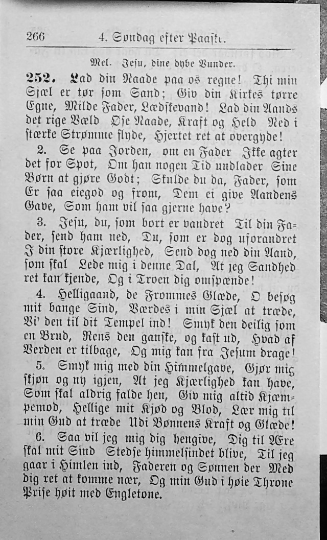 Psalmebog, udgiven af Synoden for den norske evangelisk-lutherske Kirke i Amerika (2nd ed.) page 272