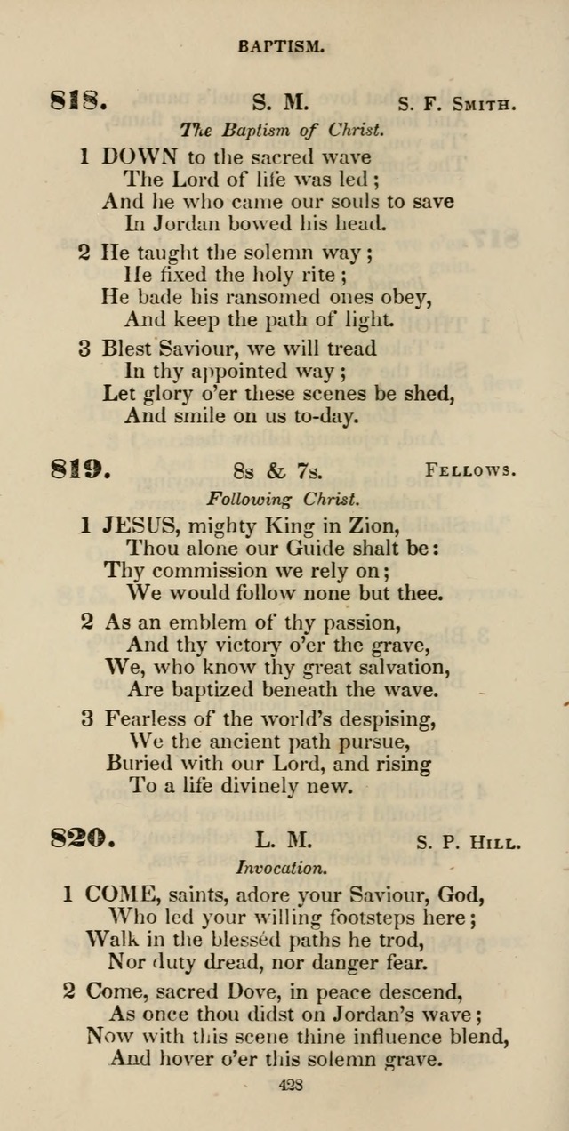The Psalmist: a new collection of hymns for the use of Baptist churches; with a supplement page 488