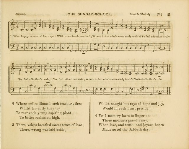 Plymouth Sabbath School Collection: or, Hymns and Tunes page 23
