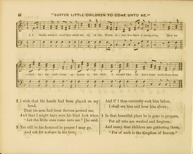 Plymouth Sabbath School Collection: or, Hymns and Tunes page 44