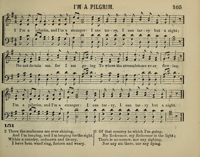 The Plymouth Sabbath School Collection of Hymns and Tunes page 105