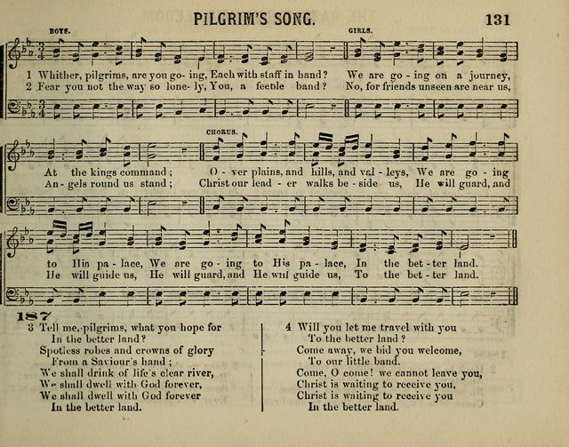 The Plymouth Sabbath School Collection of Hymns and Tunes page 131