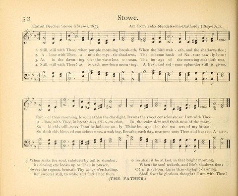 Plymouth Sunday-School Hymnal: for use in schools, prayer-meetings, and missions page 52